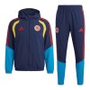 Colombia Trænings jacke Hoodie 2026-27 Flåde
